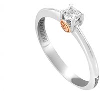 Anello Damiani Donna in Oro bianco Diamante 0.3 Ct 20018863-15 - 20018863-15